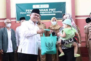 BAZNAS Kerkomitmen Bantu Penanggulangan Stunting di Kabupaten Kuningan