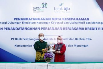 bjb Jalin Kerjasama dengan Kementerian Koperasi dan UKM dalam Penyaluran Kredit Ritel